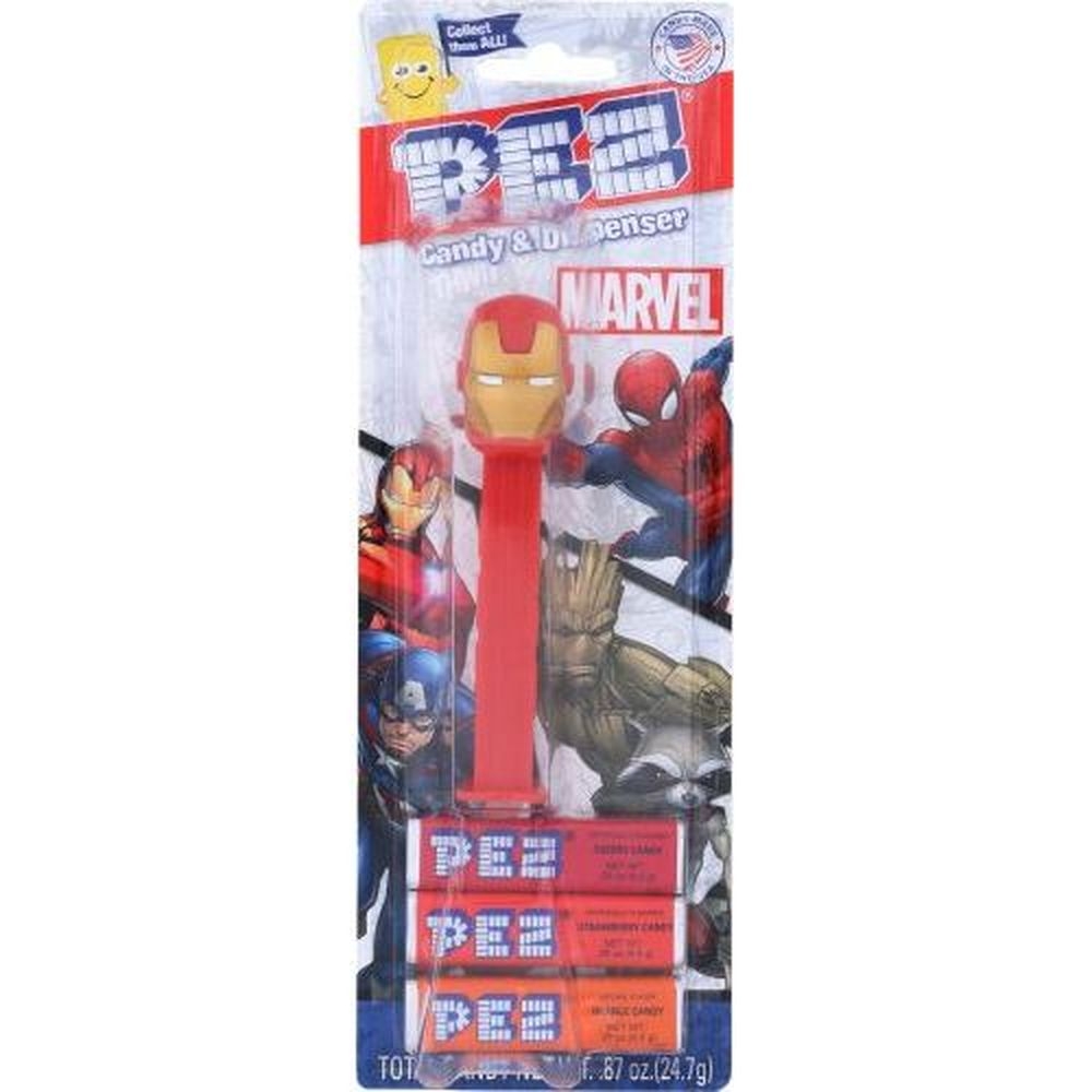 PEZ Favorites Assorted Candy and Dispenser - Blister Pack -- 6 per case
