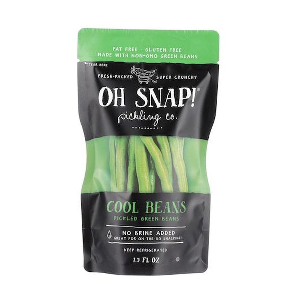 Oh Snap Cool Beans Pickled Green Beans, 1.75 Ounce -- 12 Per Case