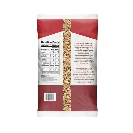 Arrowhead Mills Puffed Kamut Cereal, 6 Ounce -- 12 per case