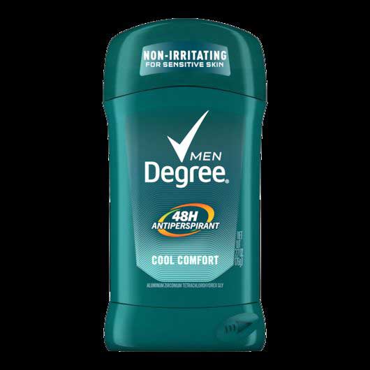 Degree Men Dry Protection Body Heat Activated Cool Comfort Anti Perspirant, 2.7 Ounce -- 12 per case