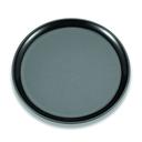 Party Tray Round Black Party Tray, 12 inch -- 25 per case.