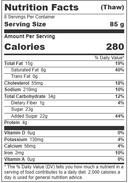 Chuckanut Bay Foods 7 inch Paradise Pumpkin Pie Cheesecake, 24 Ounce -- 6 per case