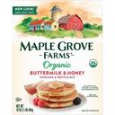 Maple Grove Farms Organic Buttermilk and Honey Pancake and Waffle Mix, 16 Ounce -- 8 per case