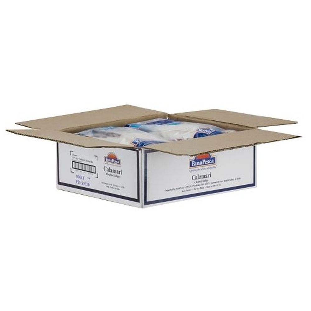 Panapesca Wild Caught Premium Calamari Squid, 2.5 Pound -- 4 Per Case