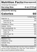 Panapesca East Coast Calamari Illex 5-8 inch Tubes and Tents, 2.5 Pound -- 4 per case