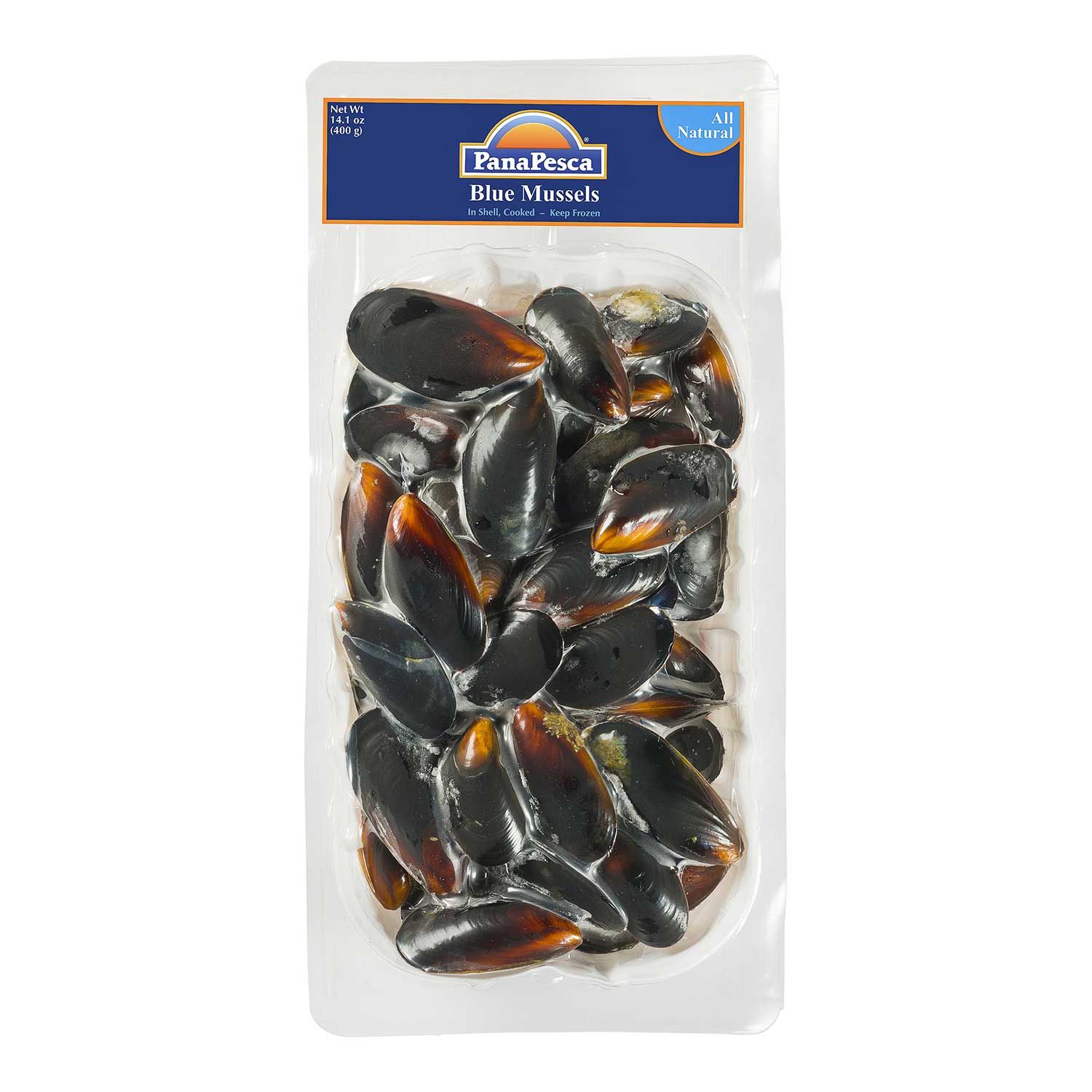 Panapesca Fully Cooked Mussels In Shell, 14.1 Ounce -- 8 Per Case