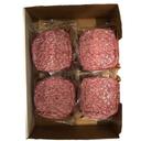 Jb Signature 4/1 80 Percent Wide Shape Angus Beef Patty, 4 Ounce -- 40 per case