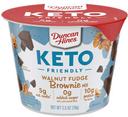 Duncan Hines Keto Friendly Walnut Fudge Brownie Mix, 2.5 Ounce Cup -- 12 per case
