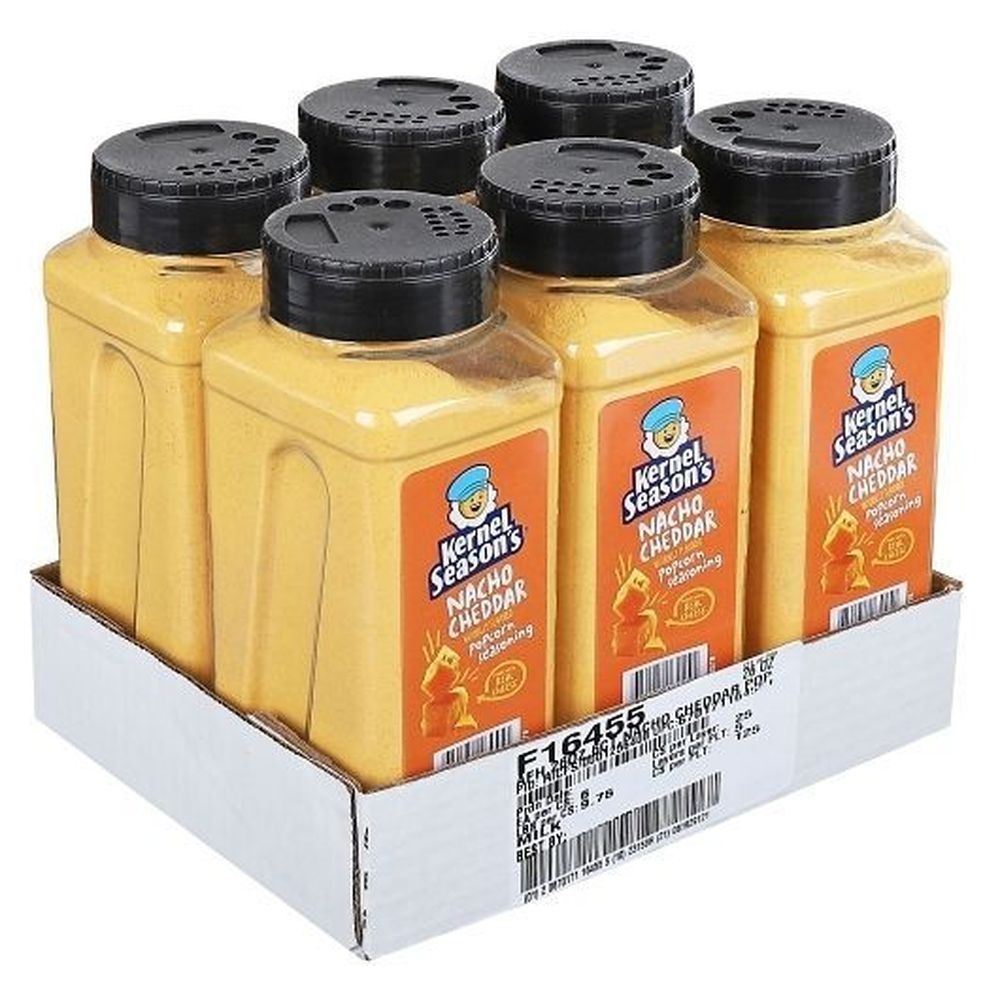 Kernel Seasons Nacho Cheddar Flavored Popcorn Seasoning, 26 Ounce -- 6 per case