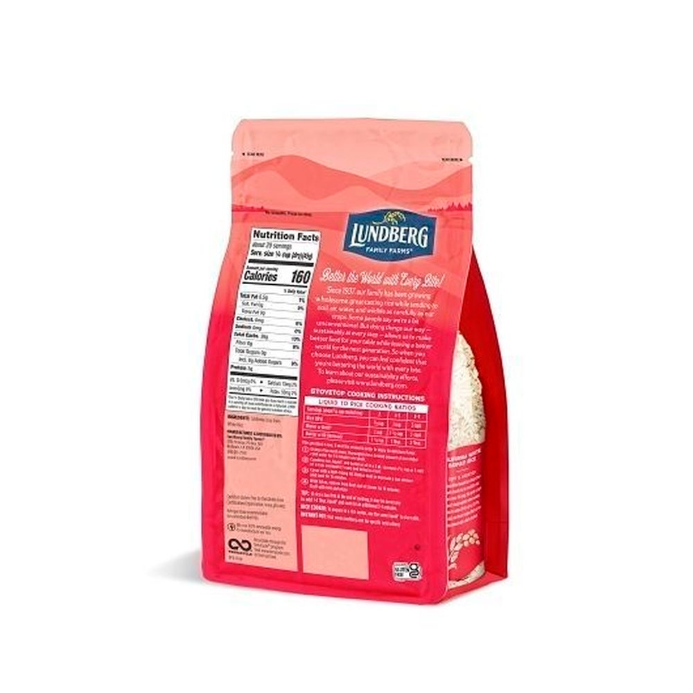 Lundberg Family Farms California White Basmati Rice, 2 Pound -- 6 per case