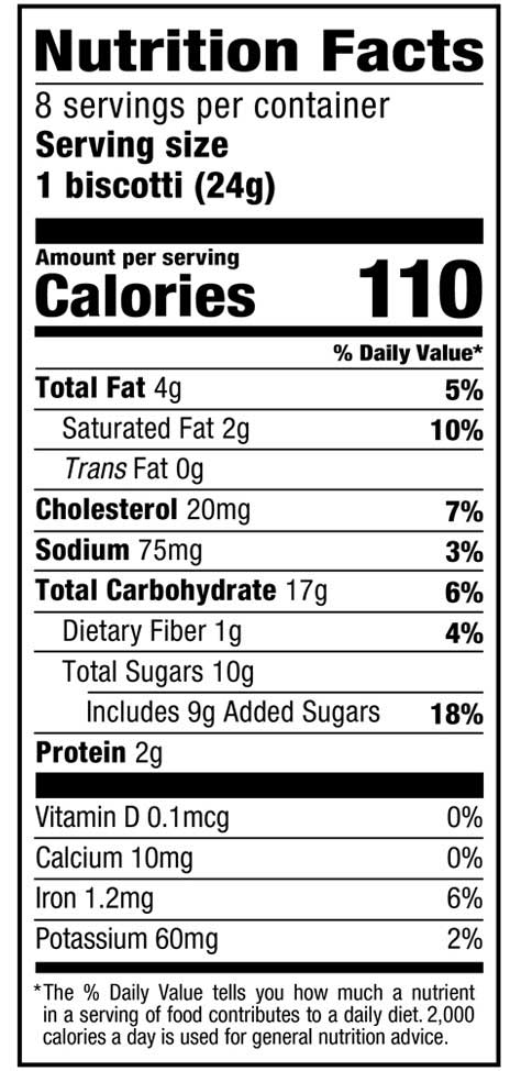 Nonnis Cioccolati Biscotti, 6.88 Ounce -- 6 per case