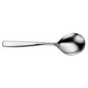 Delco Tidal 18/0 Stainless Steel Round Bowl Soup Spoon -- 144 per case.
