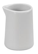 Buffalo Bright White Narrow Rim Undecorated No Handle Creamer, 4 Ounce -- 36 per case.
