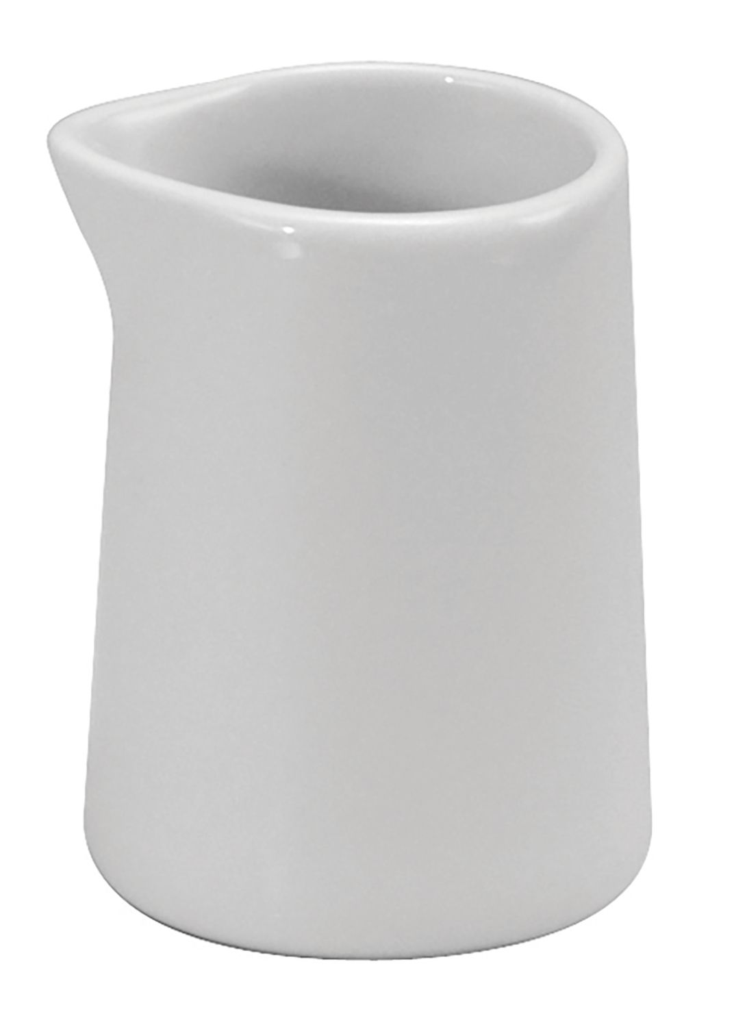Oneida Buffalo Bright White Narrow Rim Undecorated No Handle Creamer, 4 Ounce -- 36 Per Case