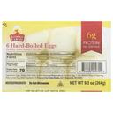 Kramer Farms Hard Boiled Eggs - Pillow Pack, 6 count -- 12 per case
