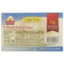 Kramer Farms Cage Free Hard Boiled Eggs - Pillow Pack, 6 count -- 12 per case