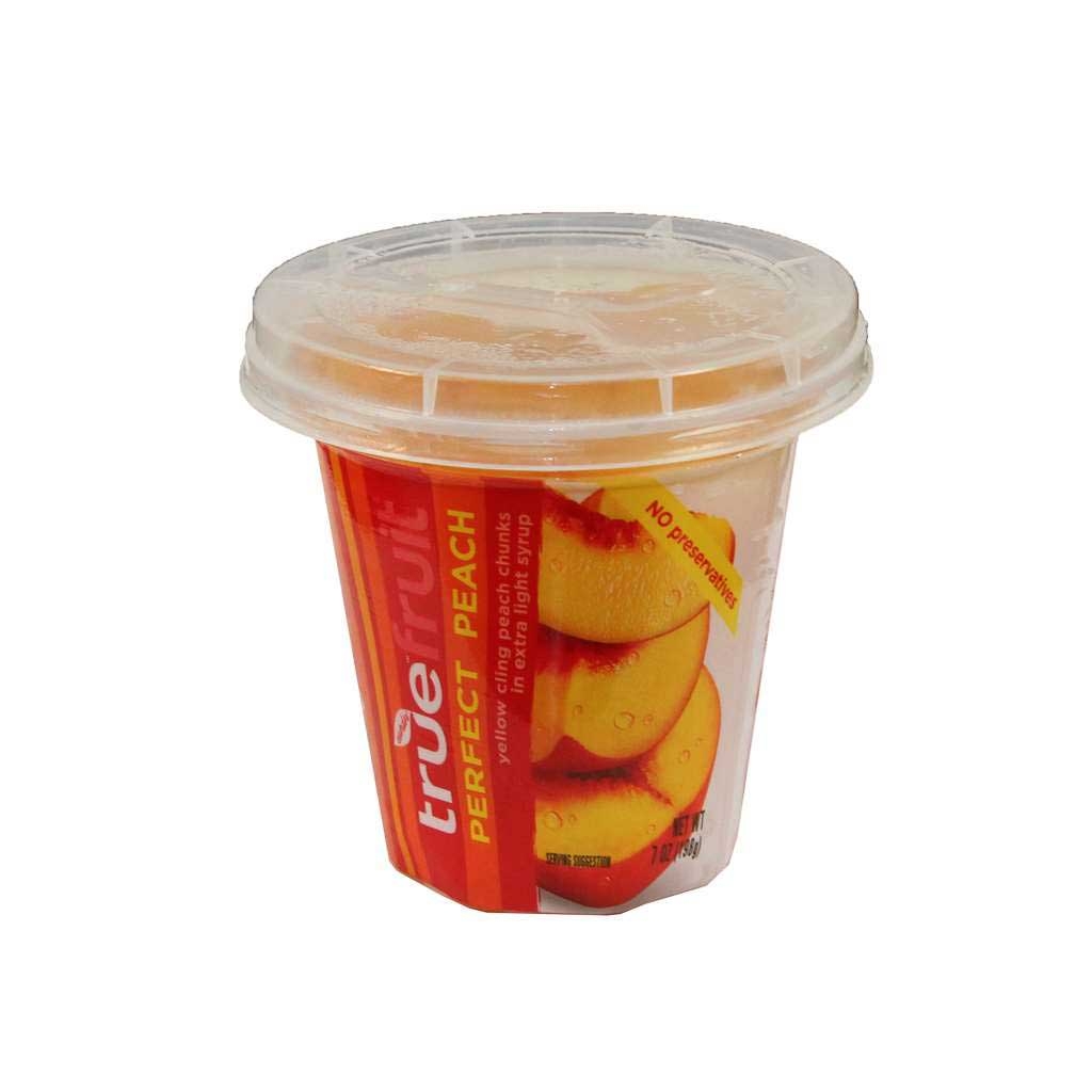 Sundia True Fruit Perfect Peach with Lid, 7 Ounce -- 12 per case.