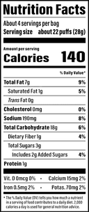 You Need This Churro Puff Stalk, 4 Ounce -- 6 per case