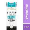 Califia Farms Coconut Barista Blend, 32 Fluid Ounce -- 12 per case