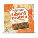 Happy Tot Organic Bananas and Carrots Fiber and Protein Soft-Baked Oat Bar, 4.4 Ounce - 6 per case