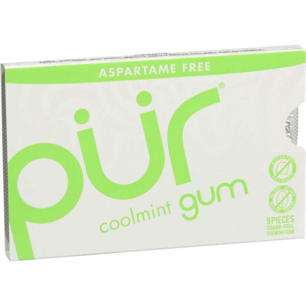 Pur Coolmint Gum, 9 count -- 12 per case