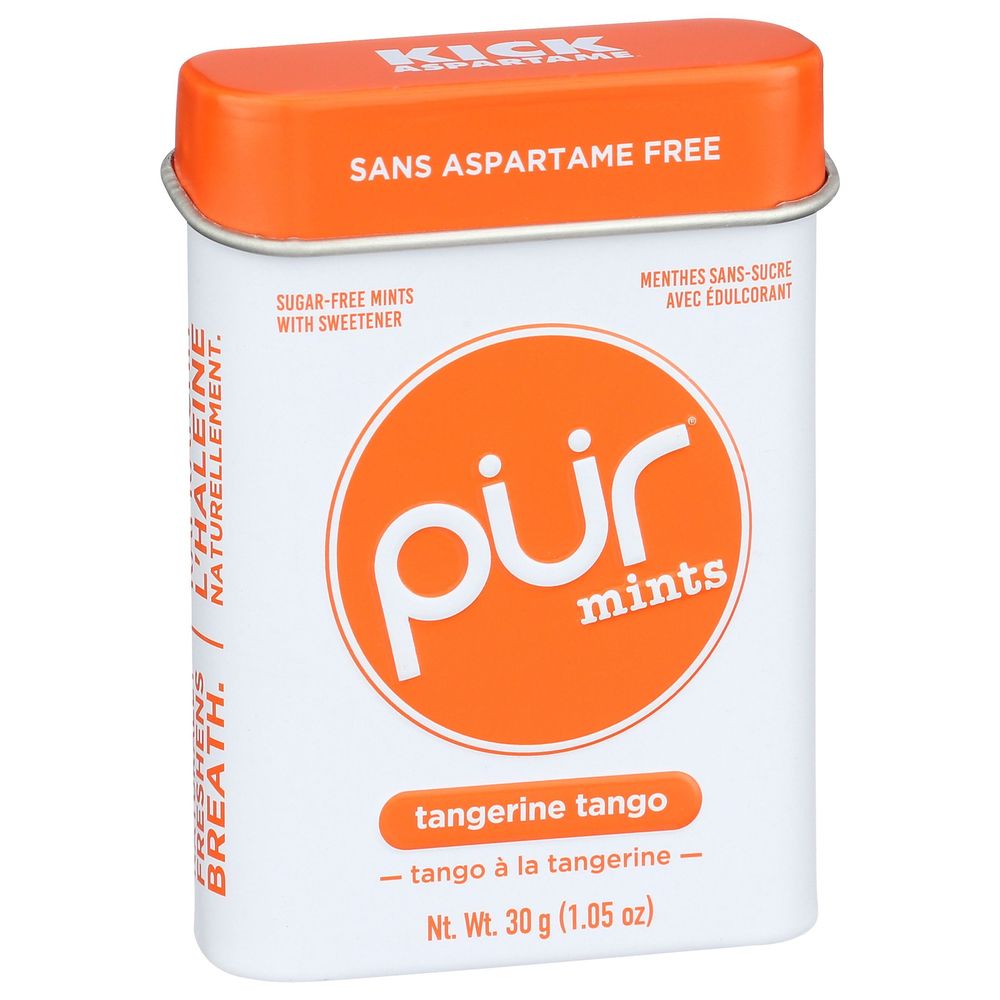 Pur Tangerine Tango Mints, 1.05 Ounce Tin -- 12 per case