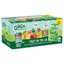 GoGo squeeZ Apple / Peach / Gimme Five On the Go Applesauce, 3.2 Ounce - 20 count per pack -- 2 packs per case