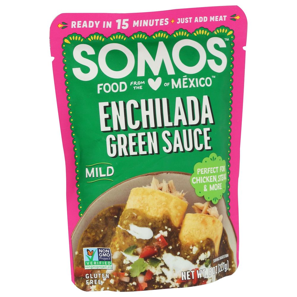 Somos Mild Green Enchilada Sauce, 8 Ounce -- 6 per case
