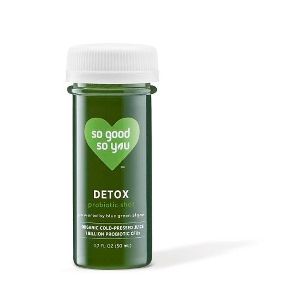 So Good So You Detox Pineapple Orange Probiotic Shot, 1.7 Fluid Ounce -- 12 Per Case