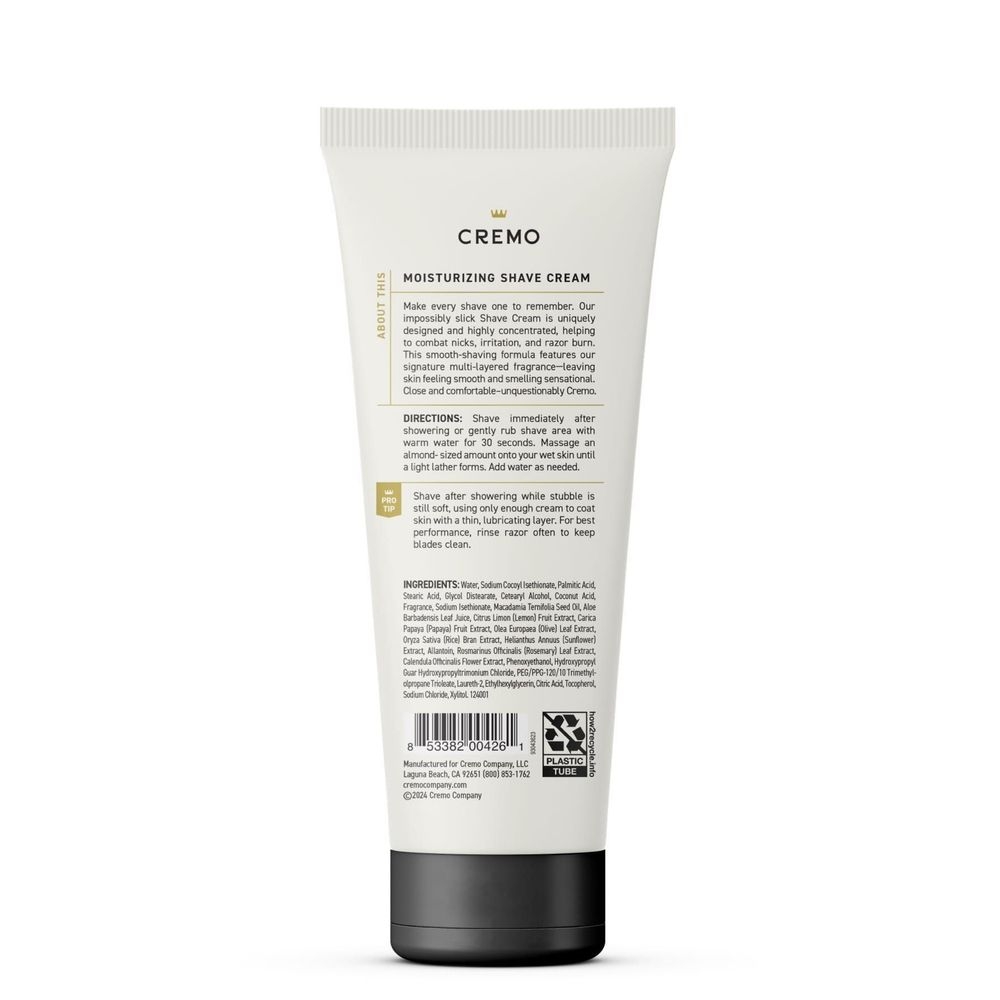 Cremo Sandalwood Shaving Cream, 6 Ounce -- 12 per case