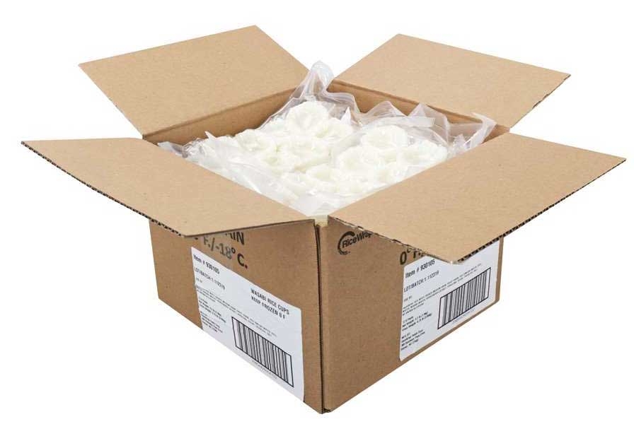 Ricewrap Wasabi Rice Mini Cup, 4.5 Pound