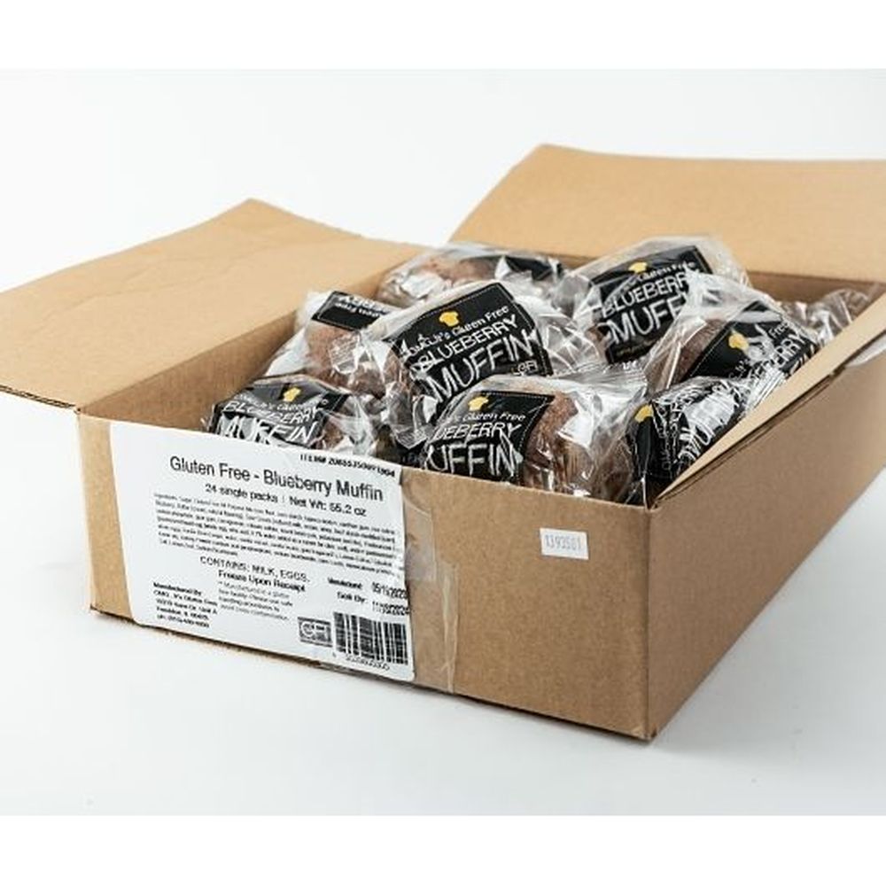 Omg Its Gluten Free Blueberry Muffin, 2 Ounce -- 24 per case