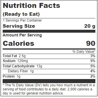 Love Corn Cheezy Crunchy Corn, 0.7 Ounce -- 100 per case