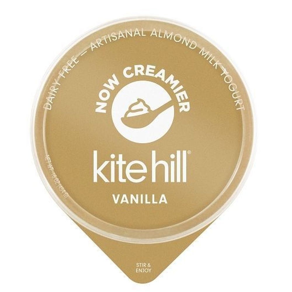 Kite Hill Original-Style Vanilla Almond Yogurt, 16 Ounce -- 6 per case