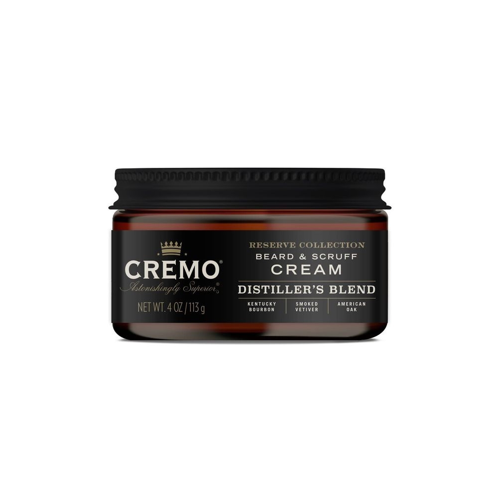 Cremo Reserve Collection Distilled Blend Beard and Scruff Cream, 4 Ounce -- 12 per case