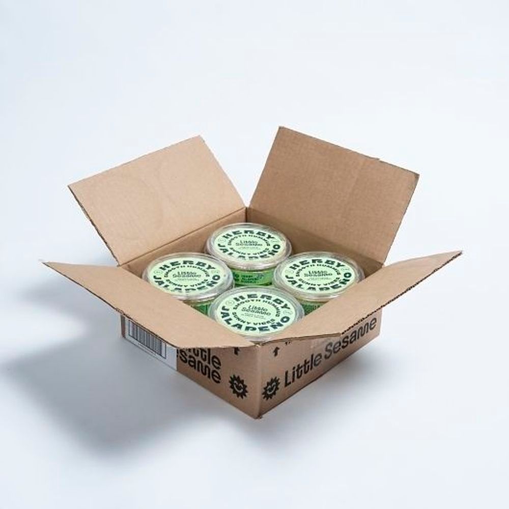 Little Sesame Organic Herby Jalapeno Hummus, 8 Ounce -- 8 Per Case