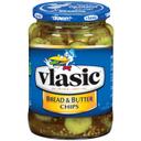 Vlasic Bread and Butter Chips Pickles, 24 Ounce -- 12 per case.