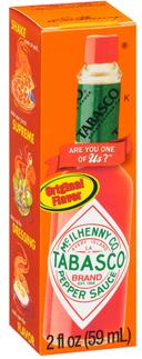 Tabasco Pepper Sauce, 2 Fluid Ounce -- 24 per case