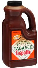 Tabasco Smoked Red Jalapeno Chipotle Pepper Sauce, 0.5 Gallon -- 2 per case