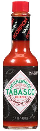Tabasco Scorpion Hot Sauce, 5 Fluid Ounce -- 12 per case