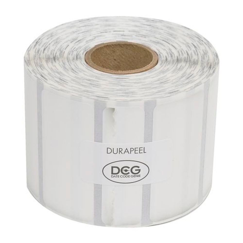 Ncco Durapeel 2 X 1 Inch Removable Blank White Labels, 4 Count -- 6 Per Case