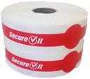 National Checking Secure It Red Permanent Label, 1 x 7 inch -- 30 rolls per case