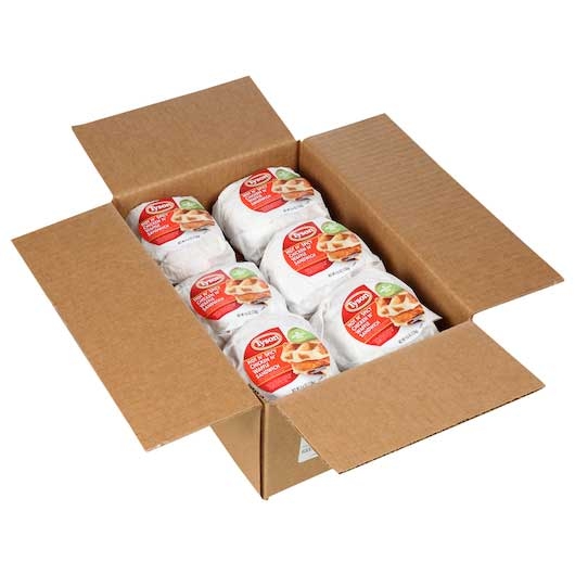 Tyson Hot N Spicy Chicken and Waffle Sandwich, 0.288 Pound -- 12 per case