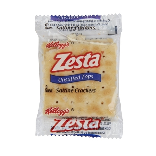 Kellogg's Zesta Unsalted Saltine Crackers, 0.2 Ounce -- 500 per case