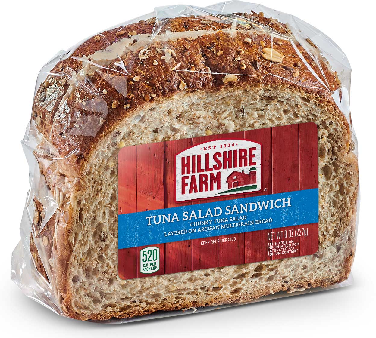 Hillshire Farm Classic Tuna Salad Sandwich, 0.5 Pound -- 10 per case