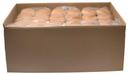 Alpha Baking 4 inch White Wheat Hamburger Bun, 12 count per pack -- 10 per case