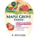 Maple Grove Strawberry Syrup, 8.5 Fluid Ounce Bottle -- 12 per case