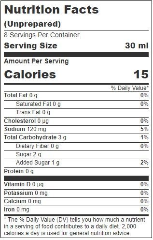 Maple Grove Fat Free Balsamic Vinaigrette Dressing, 8 Fluid Ounce Bottle -- 12 Per Case