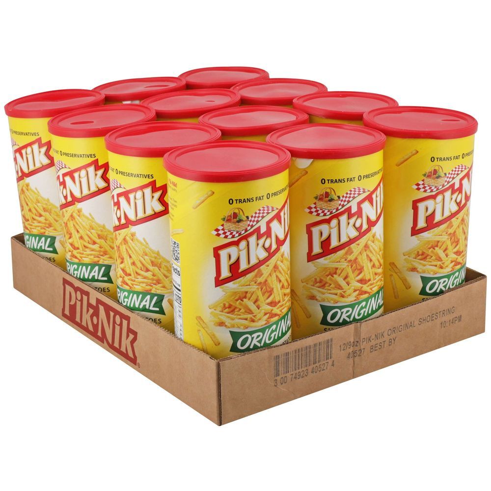 Pik-nik Original Shoestring Potatoes, 9 Ounce -- 12 Per Case