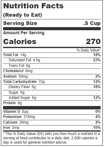 Golden Temple Coconut Almond Granola, 25 Pound